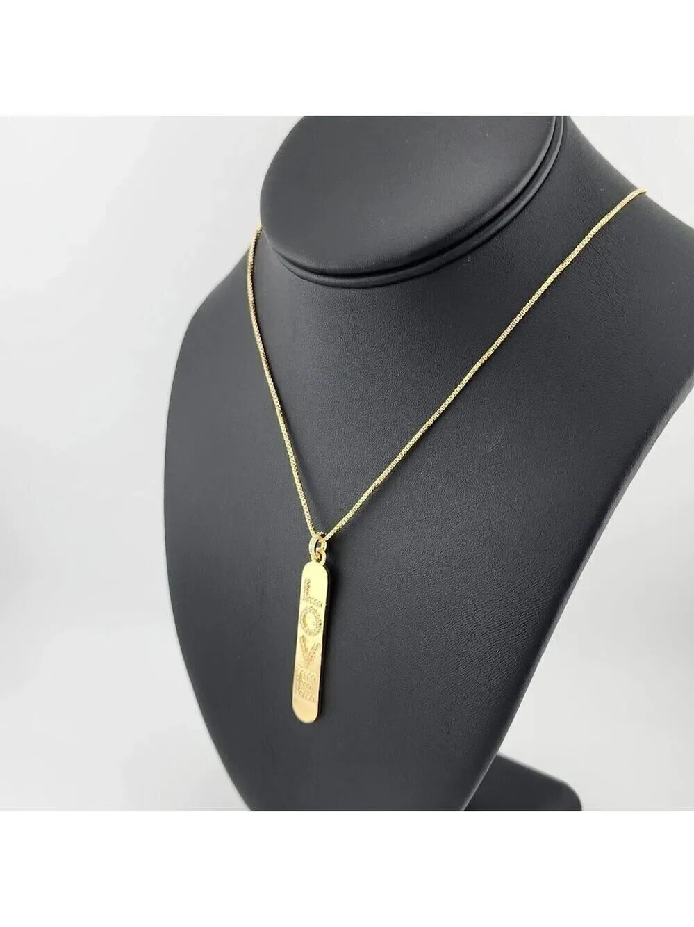 Brand New LOVE box Necklace